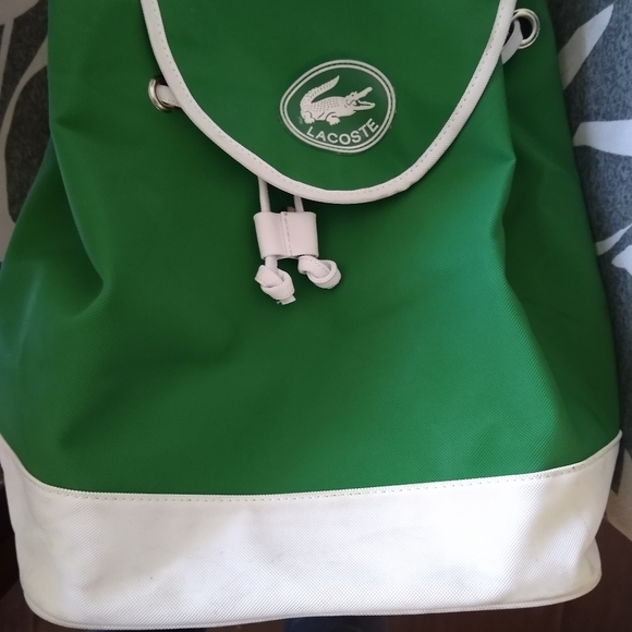 Lacoste Bags Vintage Lacoste Backpack Poshmark